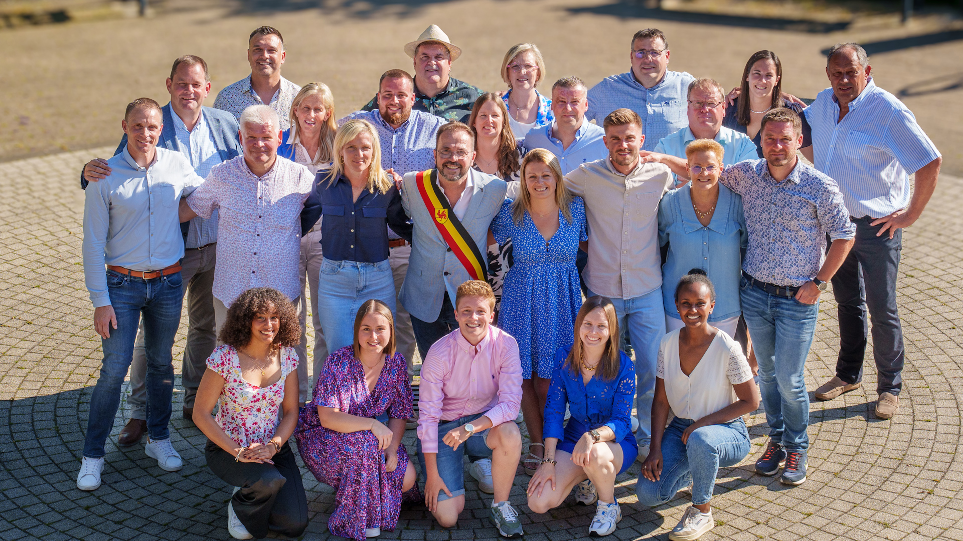 Le bourgmestre Rudy Delhaise présente sa liste EPV pour les élections communales