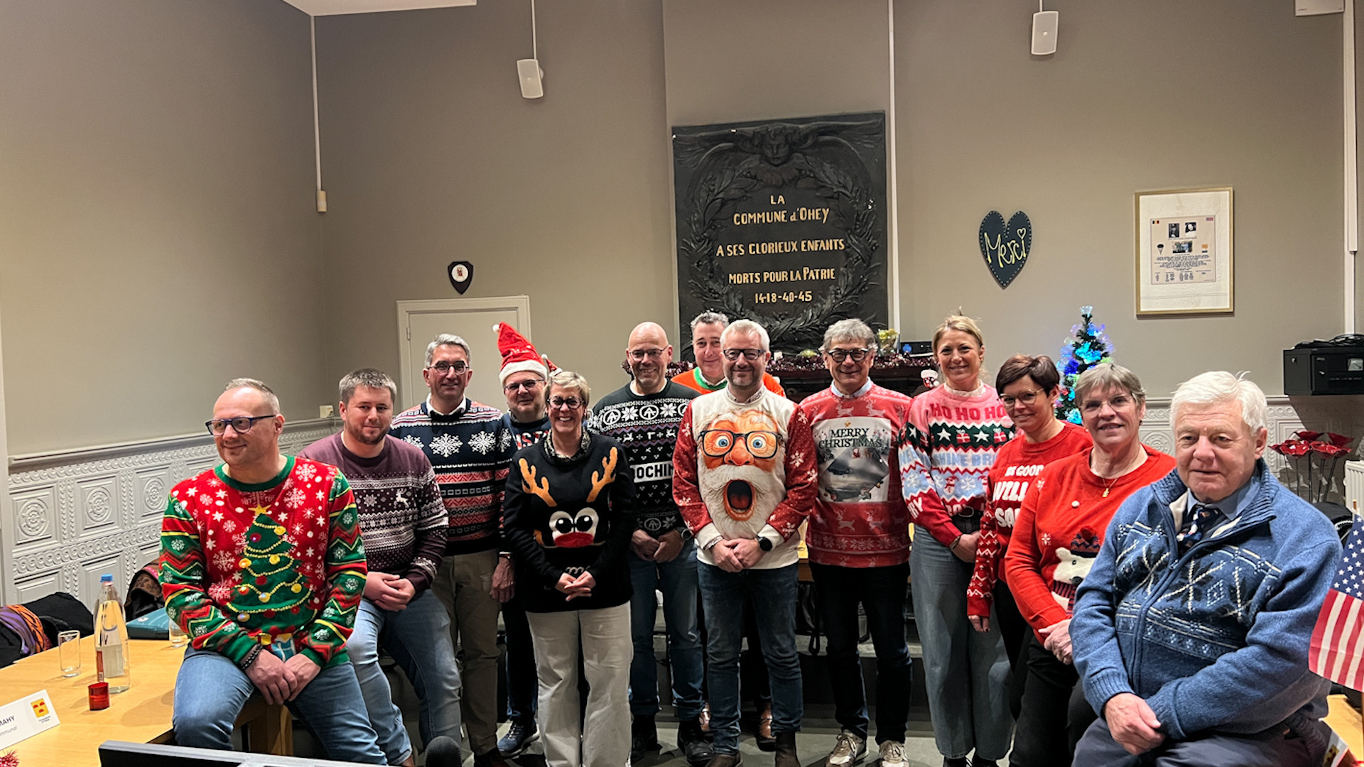 Ohey et son budget 2026 : des pulls de Noël pour contrer la grisaille ambiante