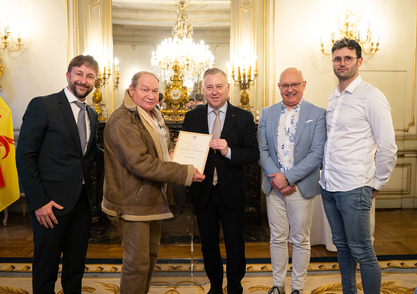 La Société des Gilles et Pierrots du Petit B. devient « Royale »