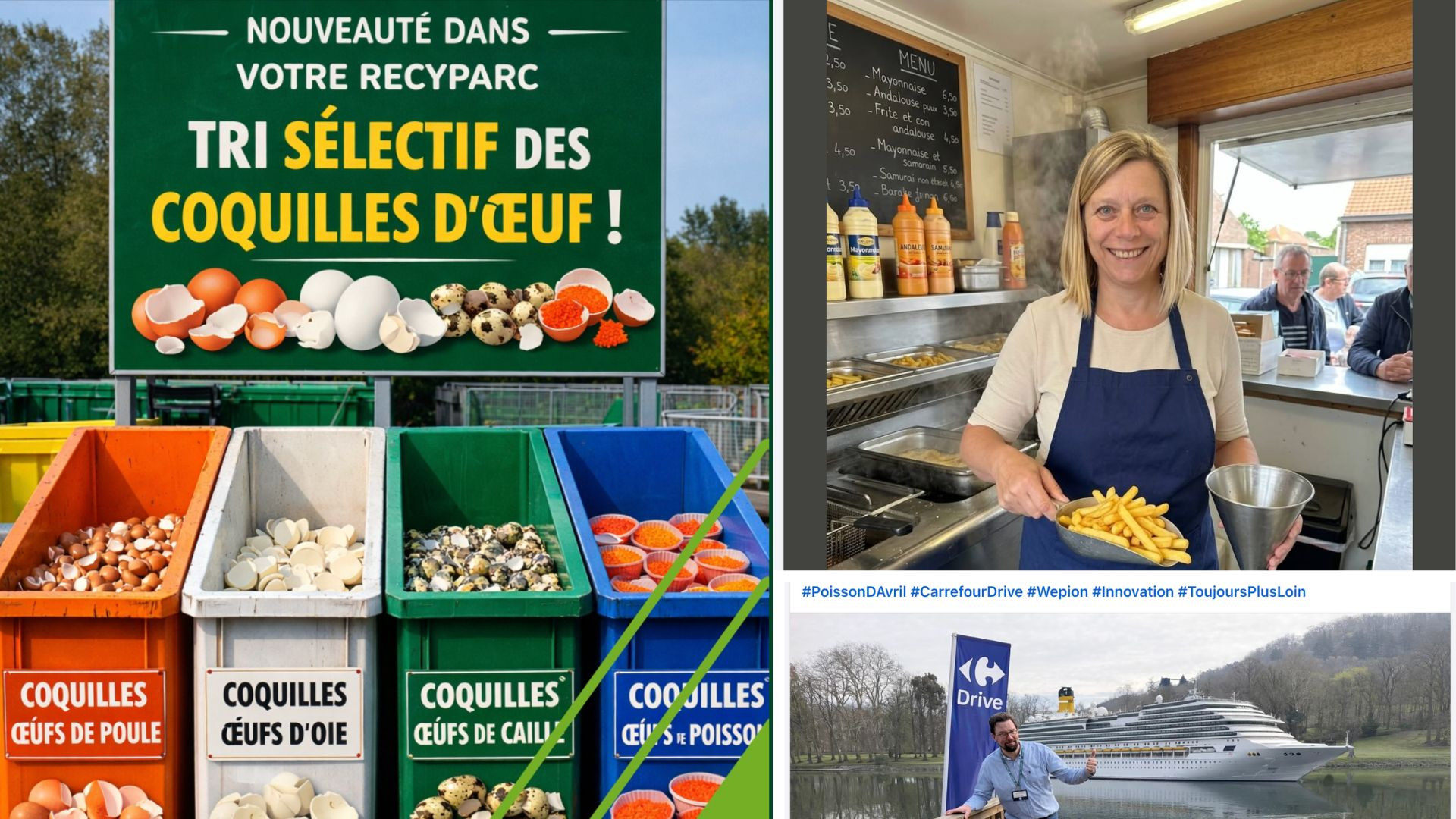 Namur : tout d'horizon (non exhaustif ) des poissons d'avril