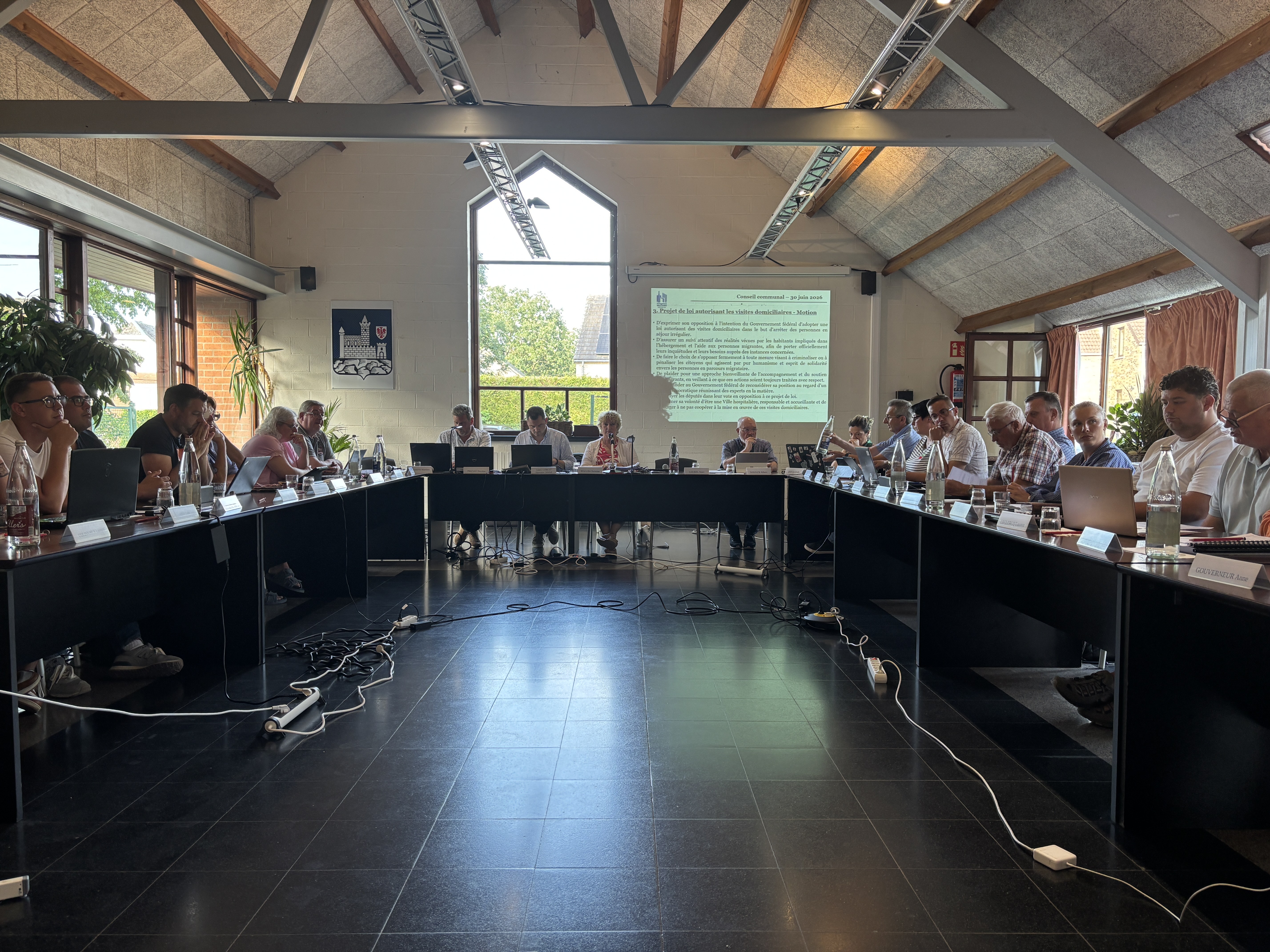 Deux motions divisent le conseil communal de Walcourt