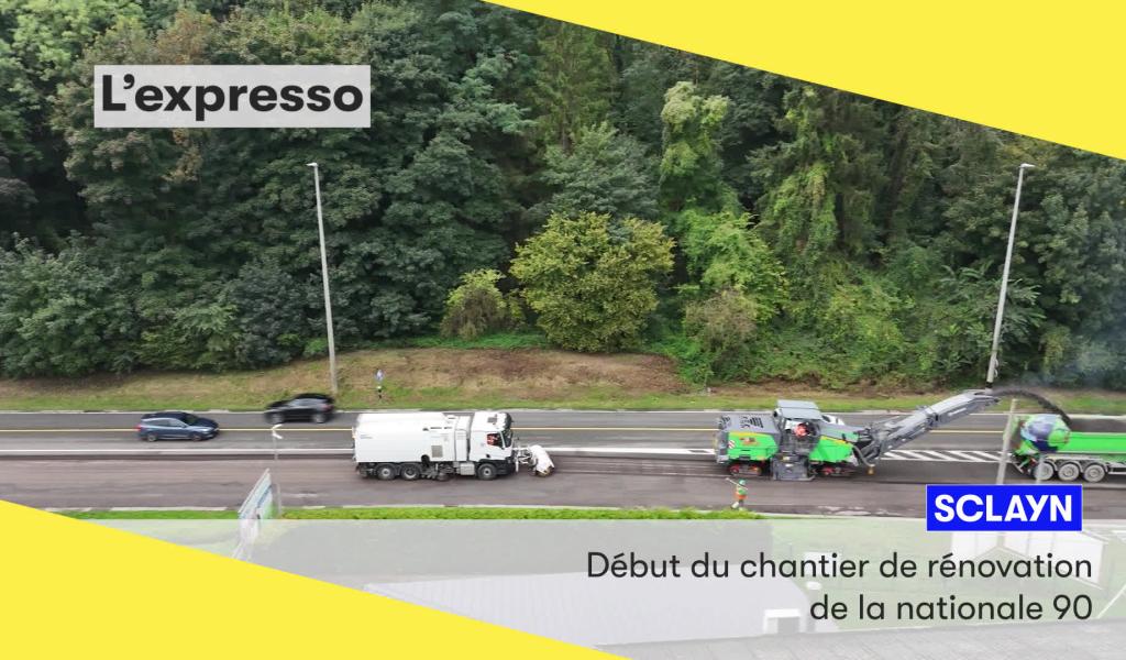 L'expresso : des travaux à Andenne, un feu vert pour le fort d'Émines et le 10e anniversaire du Relais pour la vie