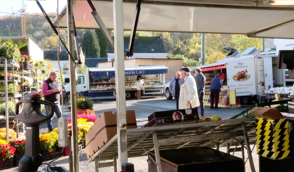 Marché de Floreffe : moins de clients suite au déménagement?