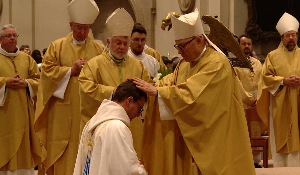 Cathédrale Saint-Aubain: Fabien Lejeusne sacré Évêque de Namur