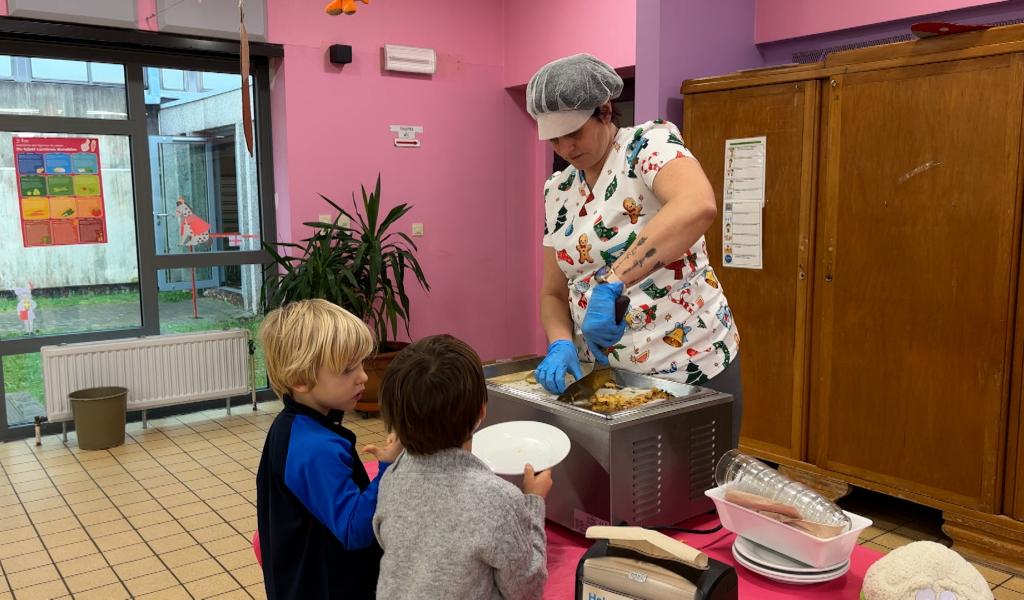 Walcourt : des repas frais et locaux à la cantine