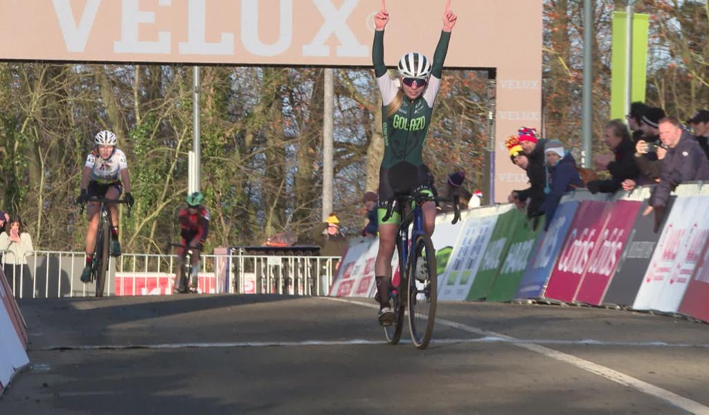 Laurine Demeulemeester signe le doublé à la Citadelle, Jules Mathieux sur le podium
