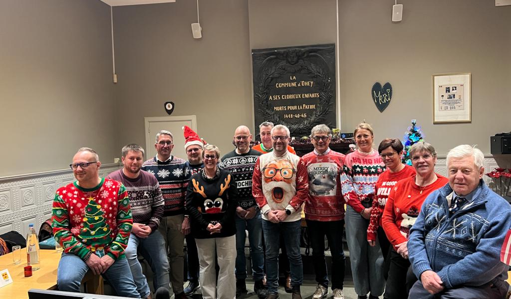 Ohey et son budget 2026 : des pulls de Noël pour contrer la grisaille ambiante