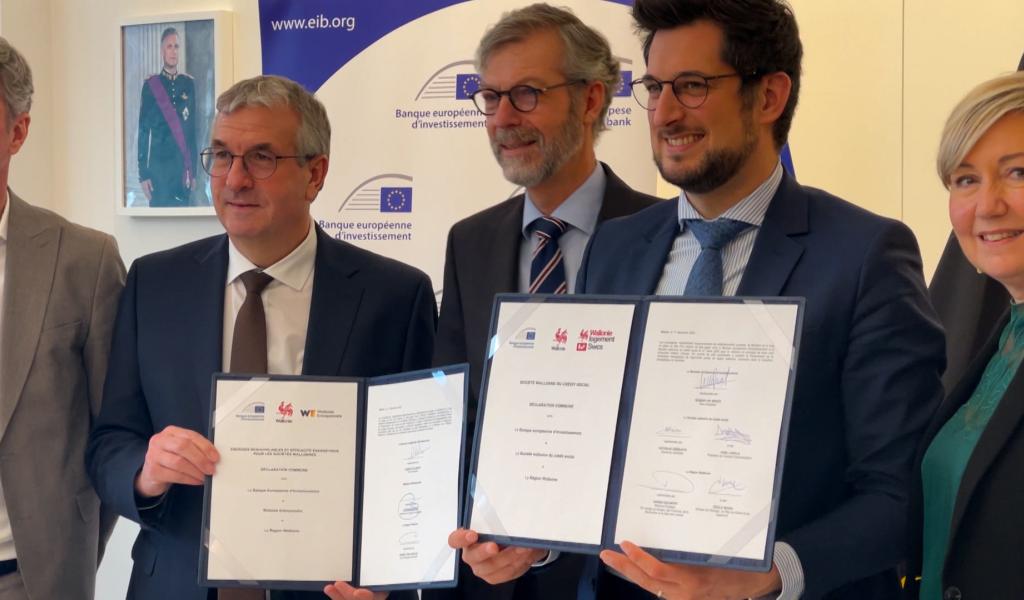 800 millions d'euros injectés en Wallonie par la BEI