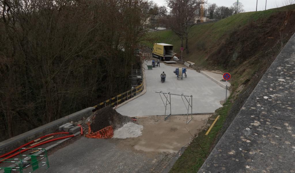 La traversée en voiture de la Merveilleuse à Namur reste impossible jusqu’au 18 février