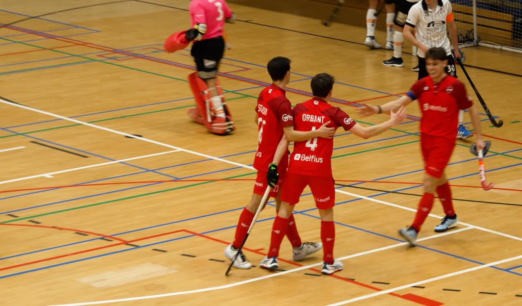 Division d'Honneur indoor : double victoire pour le Hockey Namur en cette fin de saison régulière