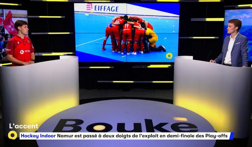 L'accent : Le Hockey Namur 3e de DH en indoor
