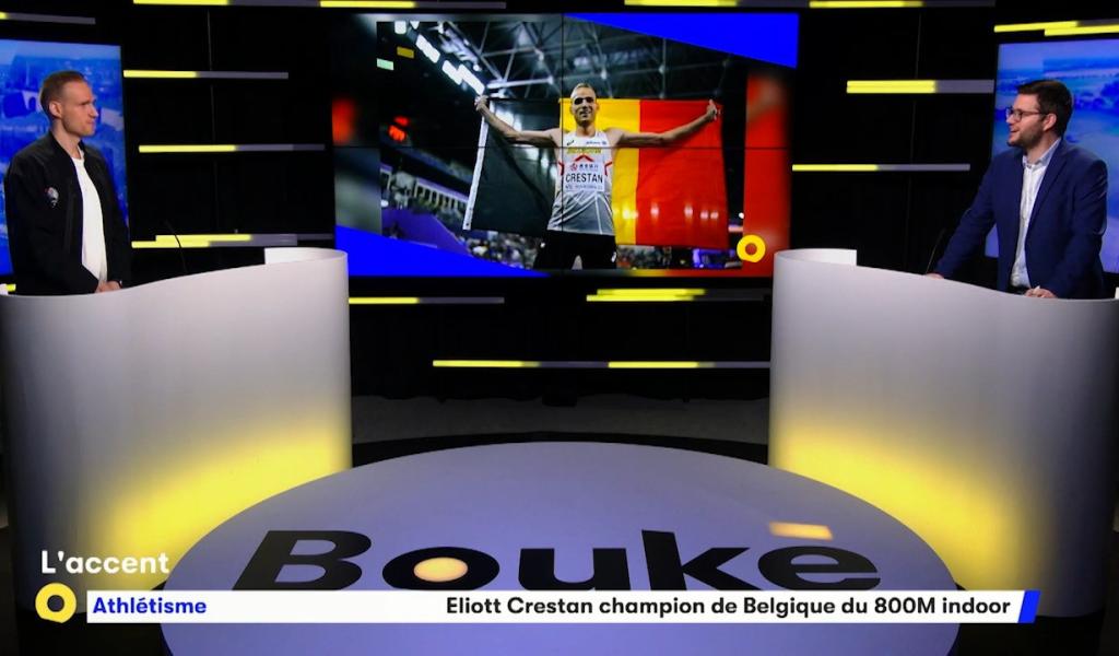 Eliott Crestan champion de Belgique du 800M visera l'or aux Mondiaux