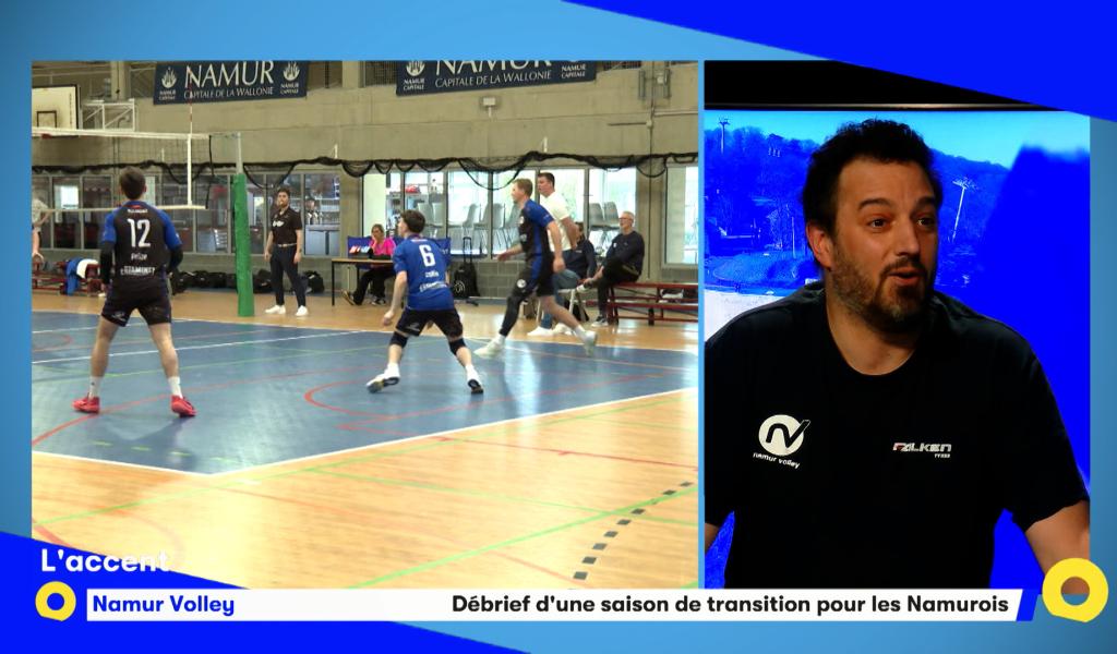 Namur Volley : Débrief d'une belle saison avec le président Hadrien Huvelle
