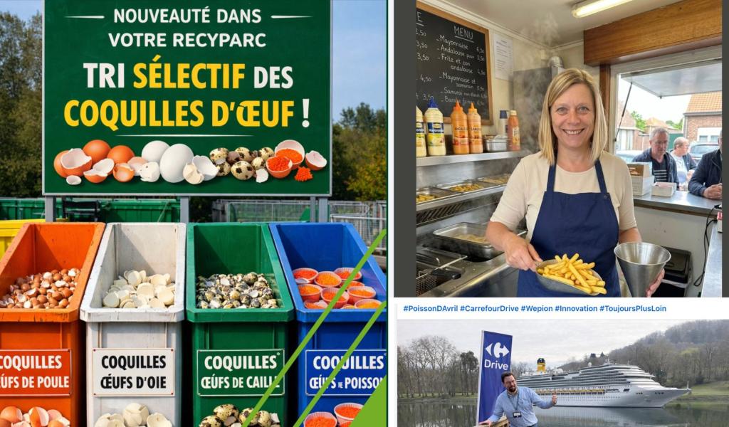 Namur : tout d'horizon (non exhaustif ) des poissons d'avril