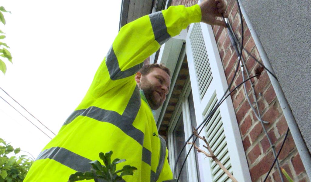 Flawinne: point névralgique de la fibre optique pour la Belgique