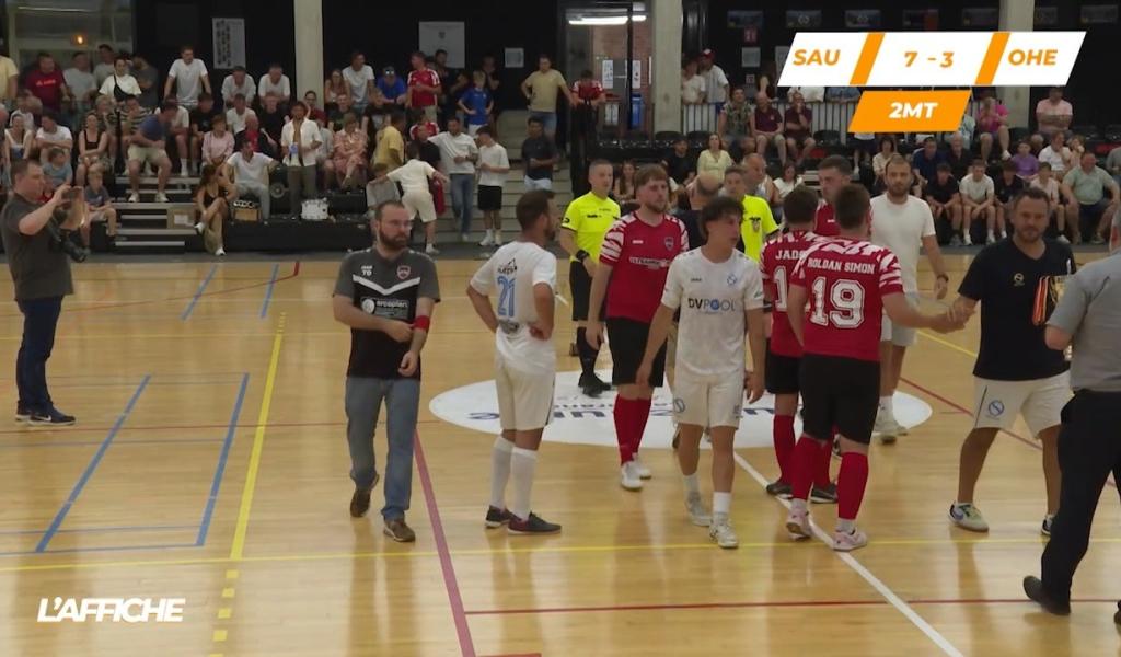 Futsal : Dinant et l'Olympique Sautour, les deux gagnants de la Coupe de la province