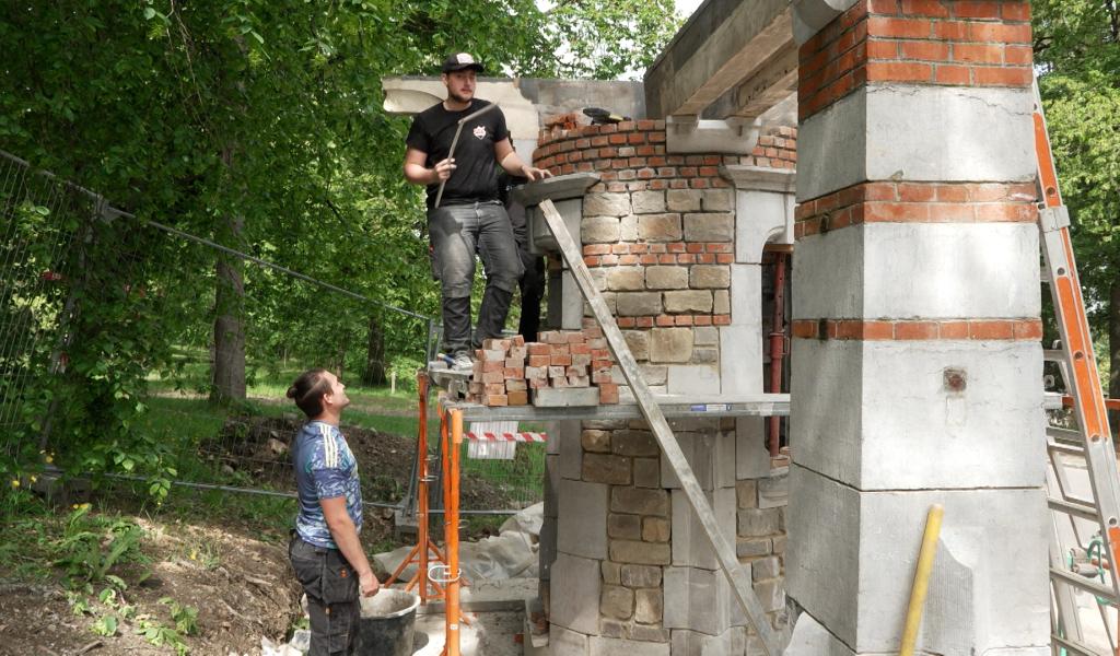 Le pavillon Hobé renaît à la citadelle de Namur
