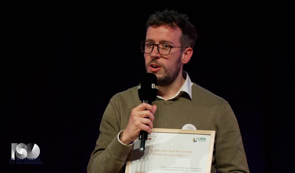 Un Namurois se distingue au concours Ma thèse en 180 secondes
