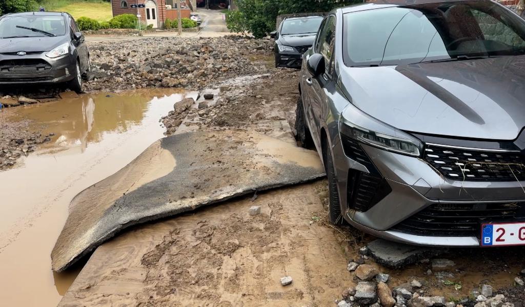 Boignée face aux dégâts après des pluies torrentielles