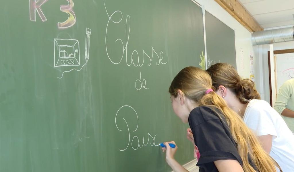 Sambreville compte désormais deux écoles de la Paix