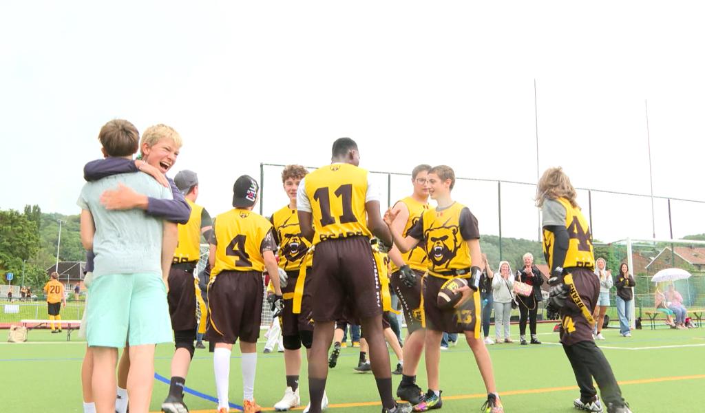 Le Flag Football à la fête du côté d'Andenne