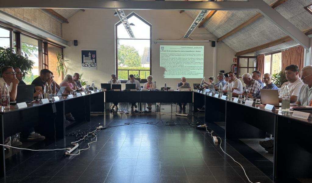 Deux motions divisent le conseil communal de Walcourt