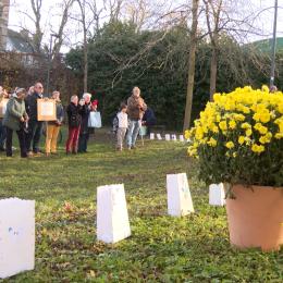 Un hommage rendu aux personnes décédées de la rue