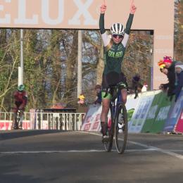 Laurine Demeulemeester signe le doublé à la Citadelle, Jules Mathieux sur le podium