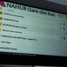 Grève des bus : forte mobilisation à Namur, usagers dans l’expectative