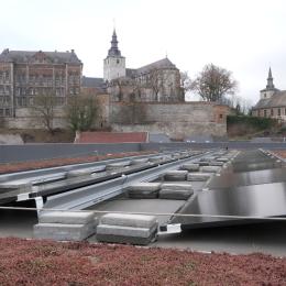 Floreffe: l'important chantier de la salle communale se termine