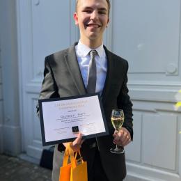 Un jeune étudiant namurois de l'Ilon Saint-Jacques remporte le concours Junior champagne !