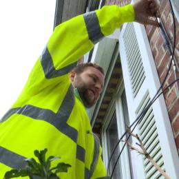 Flawinne: point névralgique de la fibre optique pour la Belgique