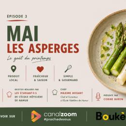 À la découverte des asperges de printemps avec Juste le goût