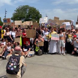 Manifestation des élèves à Namur contre la réforme de l'enseignement