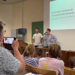 Les enseignants sont montés hier soir à Bruxelles