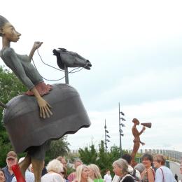 Les sculptures de Dirk De Keyzer exposées dans le cœur de Namur