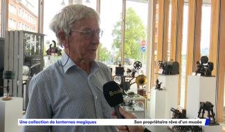 Des lanternes magiques plongées dans l'ombre d'une cave