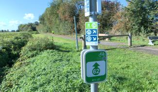 Sombreffe  pionnière pour le réseau points noeuds pédestres !