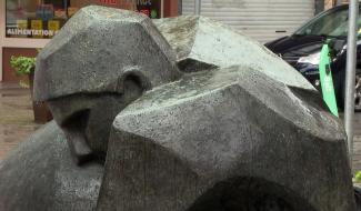 "Atèlé", une nouvelle sculpture à Namur