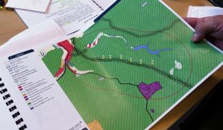 Couvin - Non! Au projet éolien le long de la E420