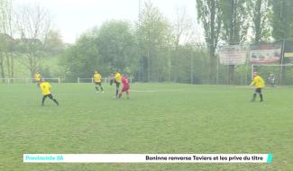 Boninne prive Taviers du titre dans un match complétement fou