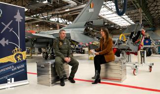 Entrée Libre - Rencontre avec le colonel de la base aérienne de Florennes