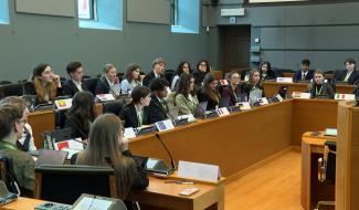 NaMUN : une simulation des Nations unies au Parlement wallon