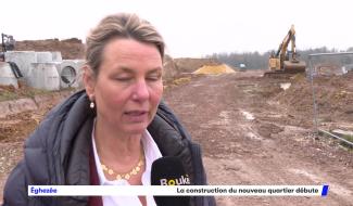 La construction du nouveau quartier Val des Champs débute à Eghezée