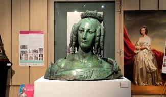 Philippeville : Le buste de la statue originelle de Louise-Marie va être déclassé