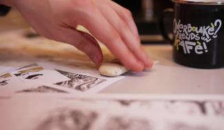 Story board consacré au film d'animation Mendhame et au jeu Nebelmer