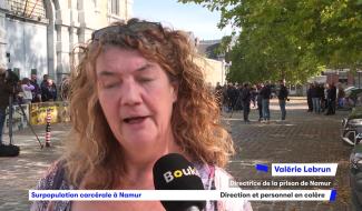 La prison de Namur a rejoint le mouvement de protestation contre la surpopulation carcérale
