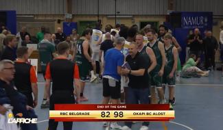 Revivez la prestation héroïque du RBC Belgrade face à Alost en Coupe de Belgique