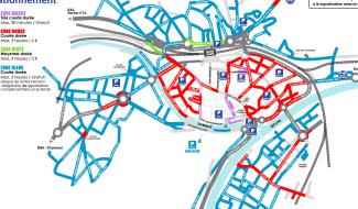 Namur: le centre ville passe en zone rouge