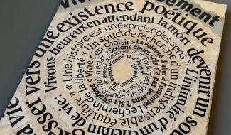 Viroinval/Couvin - Le Musée du Petit Format d’Art Contemporain fait dialoguer poésie et art